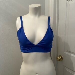 Antonio Melani women’s blue bikini top medium